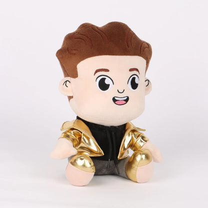 Infinite plush collectible fan-made stuffed figure front view
