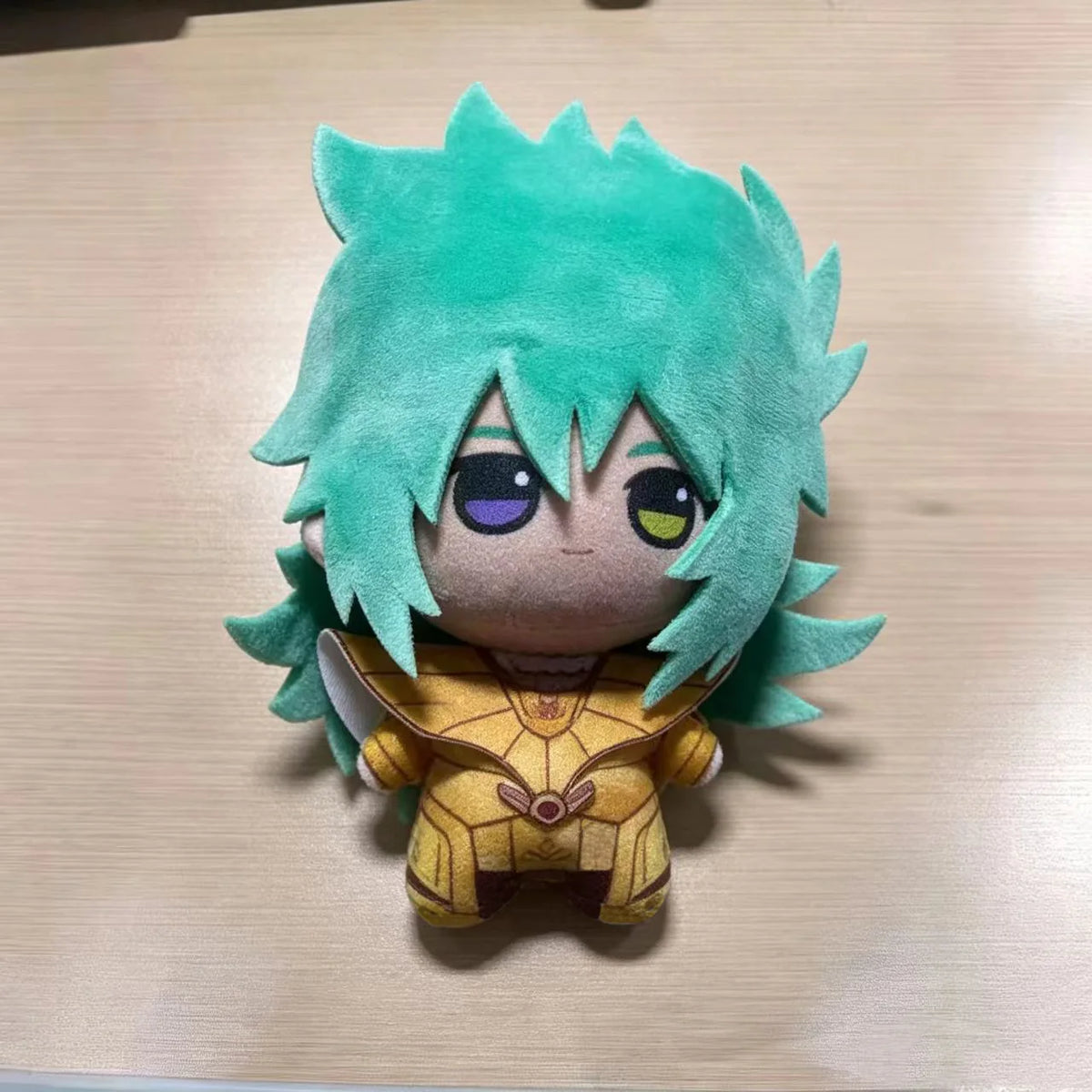 Instant Capricorn Gold Saint 10cm kawaii collectible plush constellation armored warrior doll
