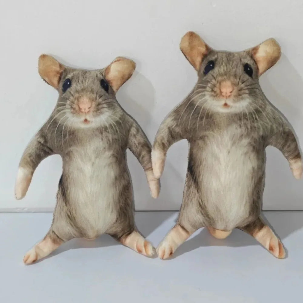 Internet culture toy meme plush mouse soft PP cotton filling