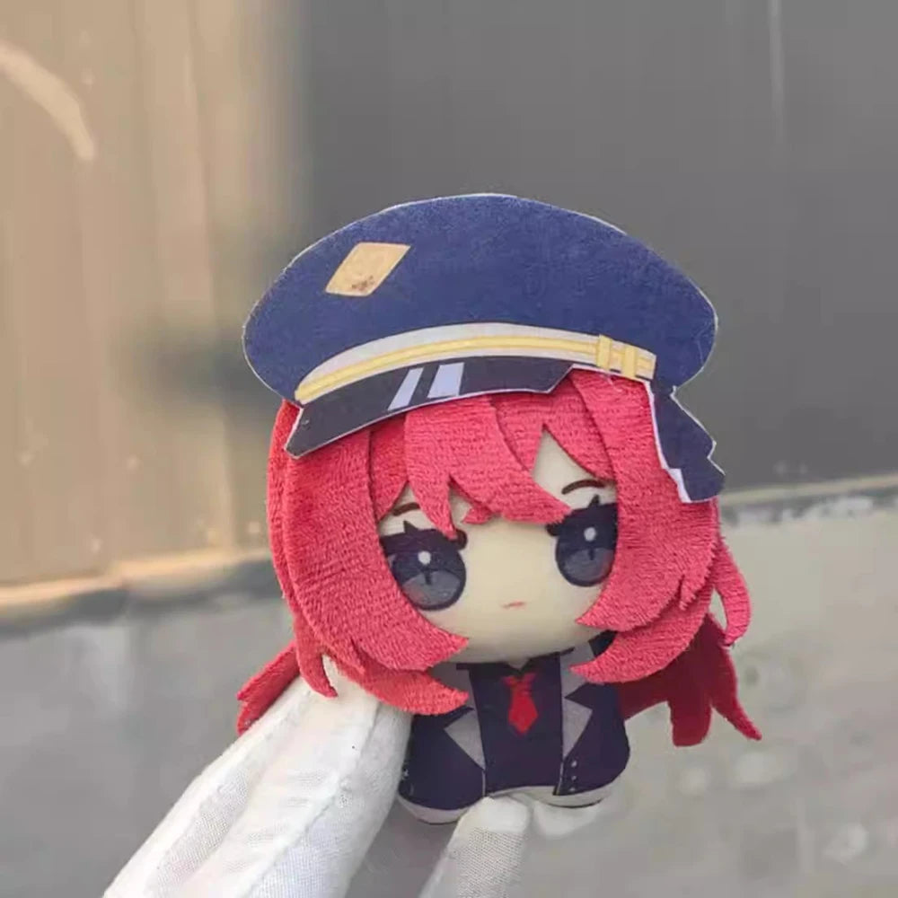 Iroha Natsume plushie close-up face detail handmade