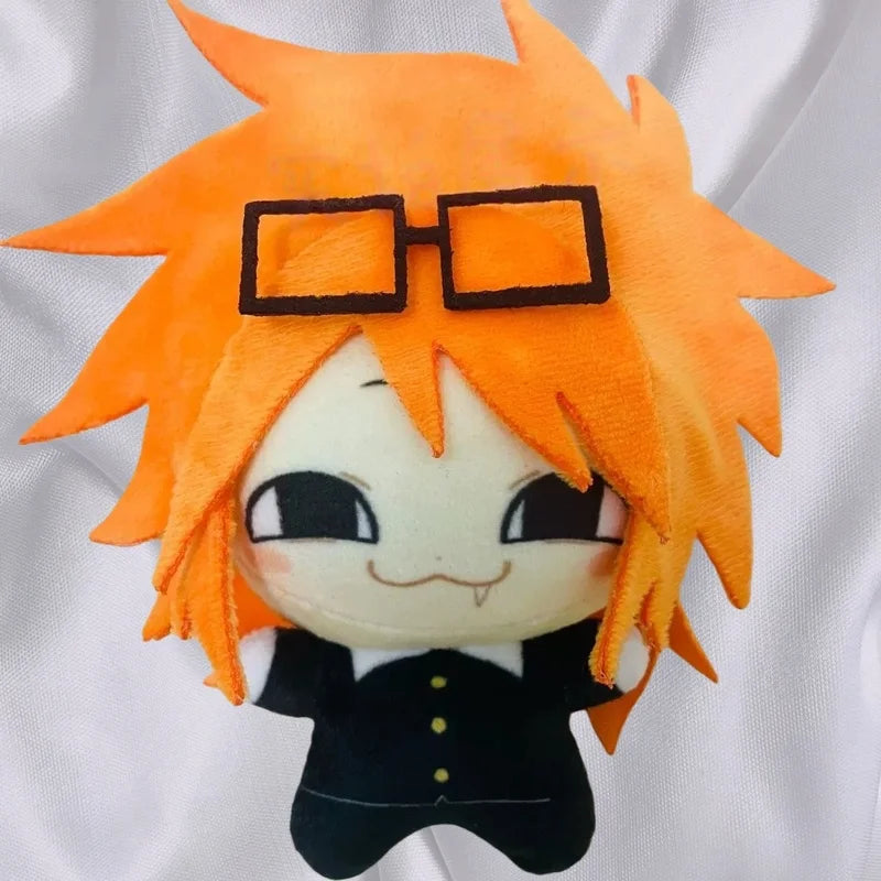 Ivory plush handmade soft cotton dark humor webcomic character
