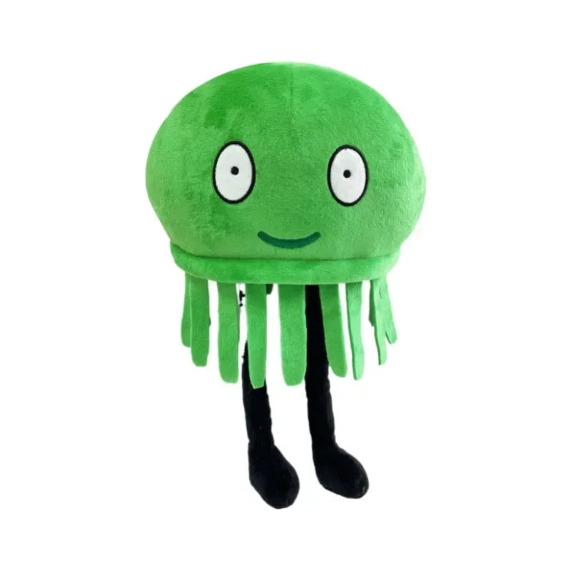 Jade the Jellyfish plush handmade fan-inspired soft toy
