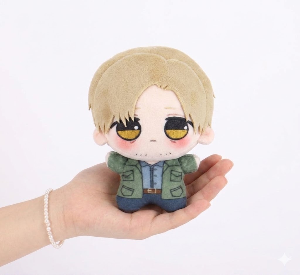Jam plush 10cm handmade soft plush inspired by iconic horror character
