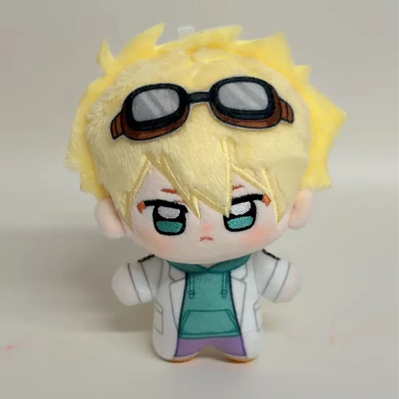 Jet Senpai plush front view handmade PP cotton fill
