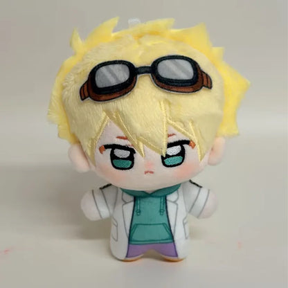 Jet Senpai plush front view handmade PP cotton fill
