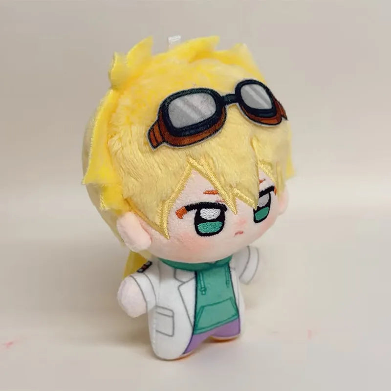 Jet Senpai plush side profile detective agency inventor character
