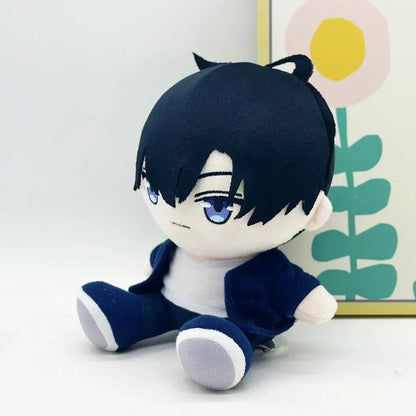Jin Woo stuffed plush close-up face detail embroidery
