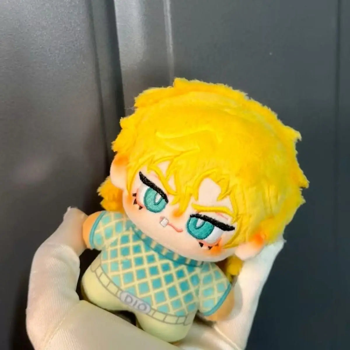 JoJo adventure Dio plush pendant with PP cotton filling
