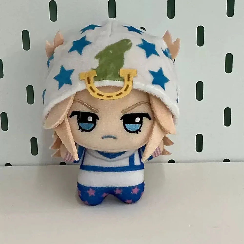 JoJo bizarre adventure plush collectible shelf display
