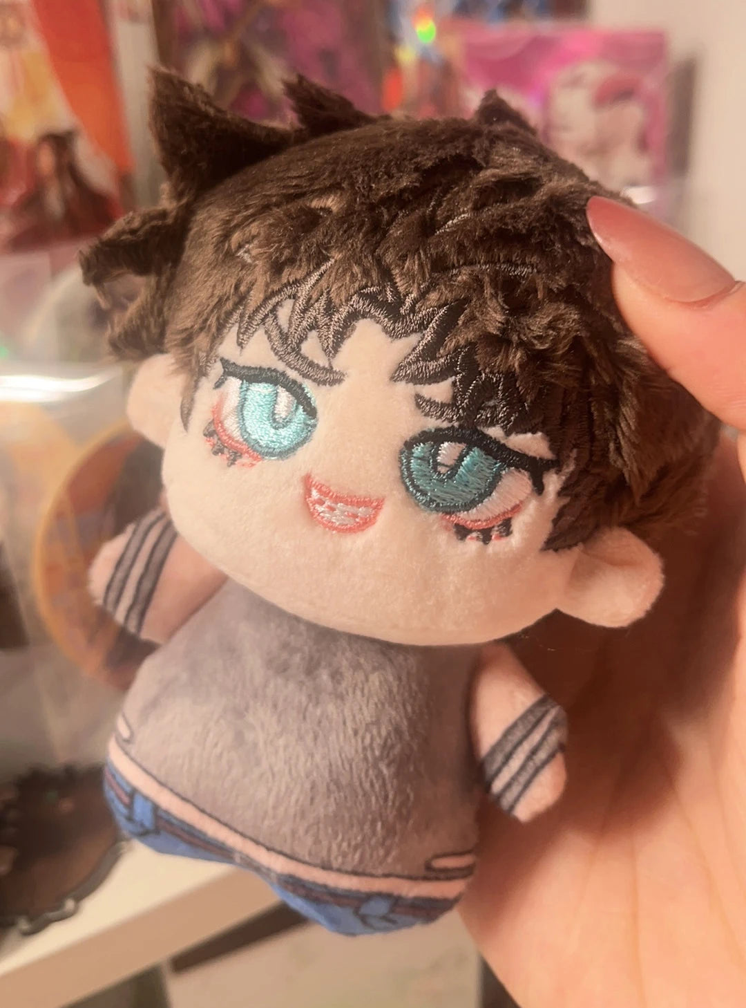 Joseph plush 10cm chibigurumi cotton doll side view
