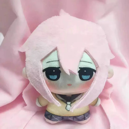 Kagamihara plush close-up showing soft plush fabric and PP cotton filling
