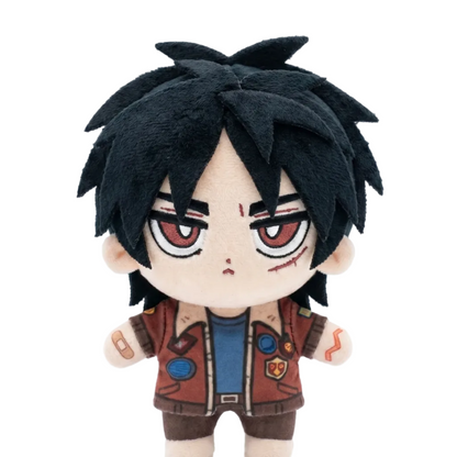 Kaiji Itou handmade plush toy front view 10cm
