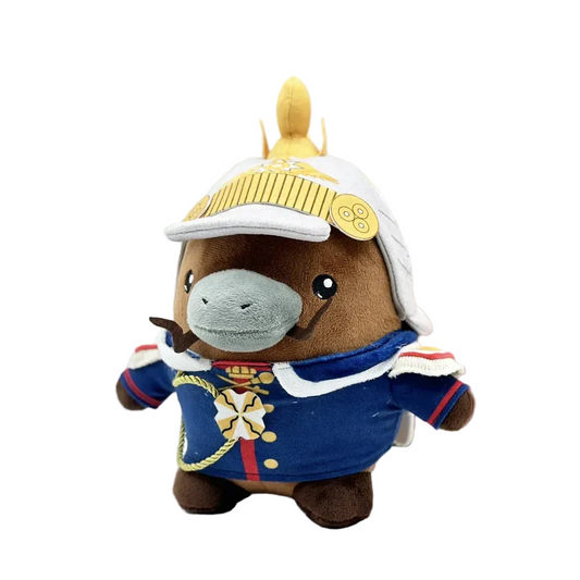 Kaiser Platypus plush handmade stuffed animal 25cm front view
