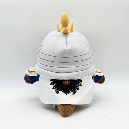 Kaiser stuffed animal on gaming shelf display