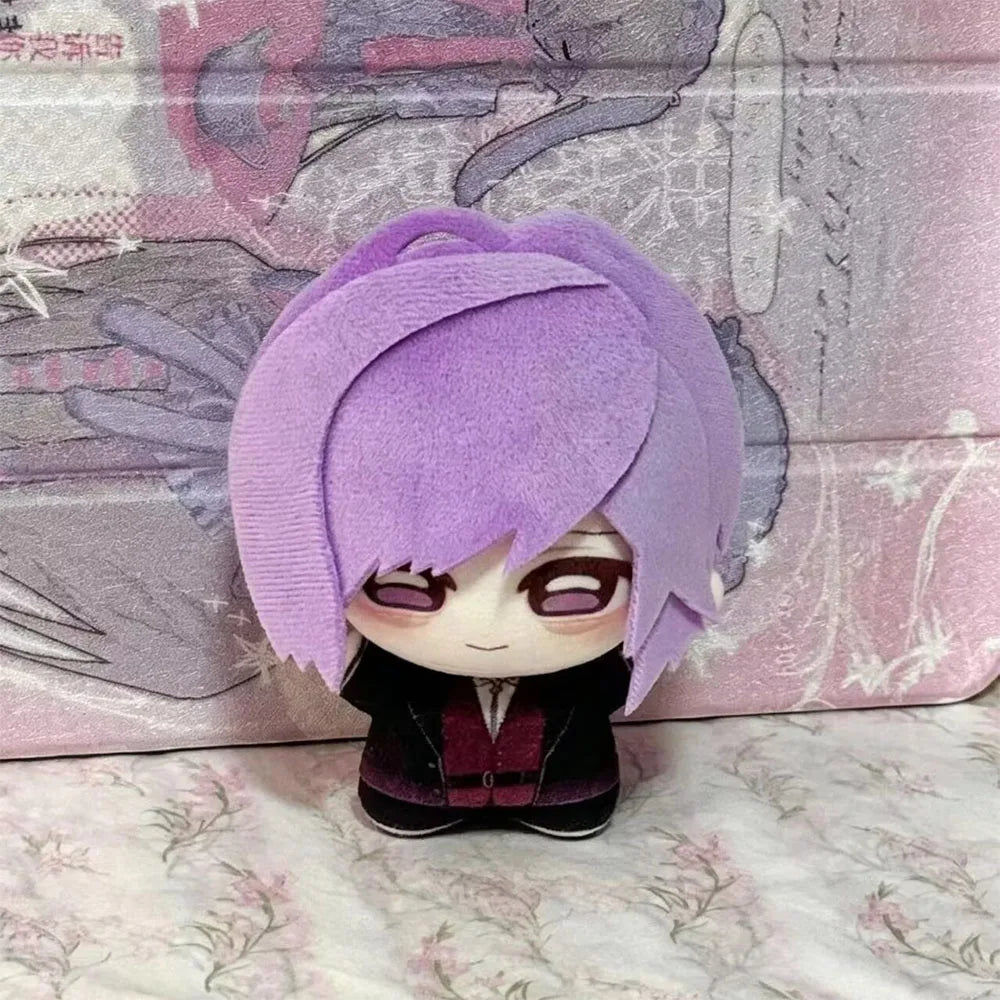 Kanato stuffed toy soft plush detail shot on white background
