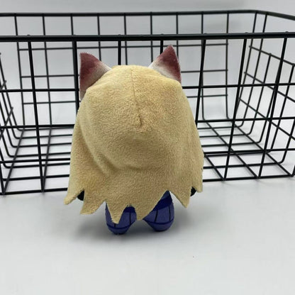 Kanna plush toy hand-stitched embroidered face detail