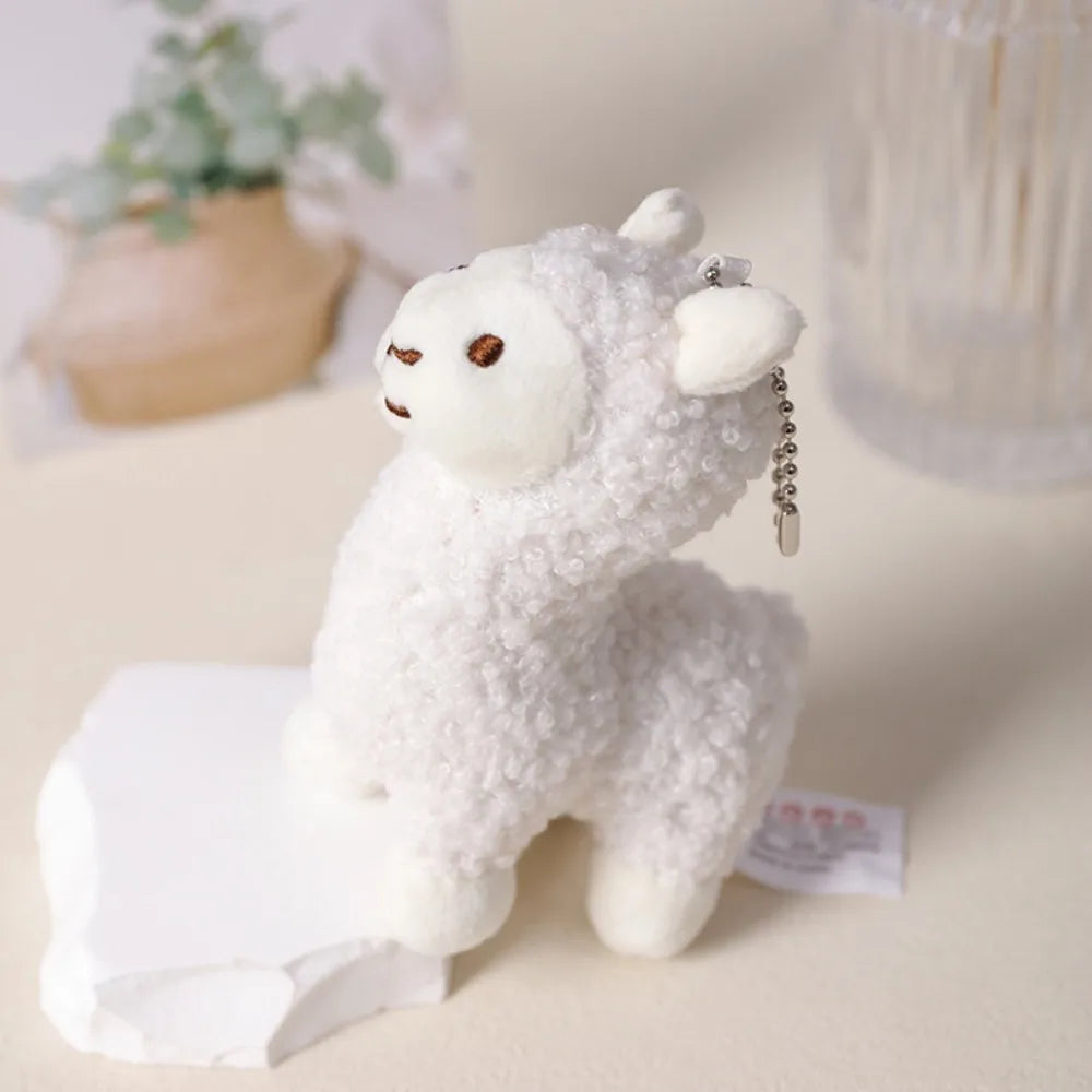 Kawaii animal keychain set cute zoo plushies handmade 10cm