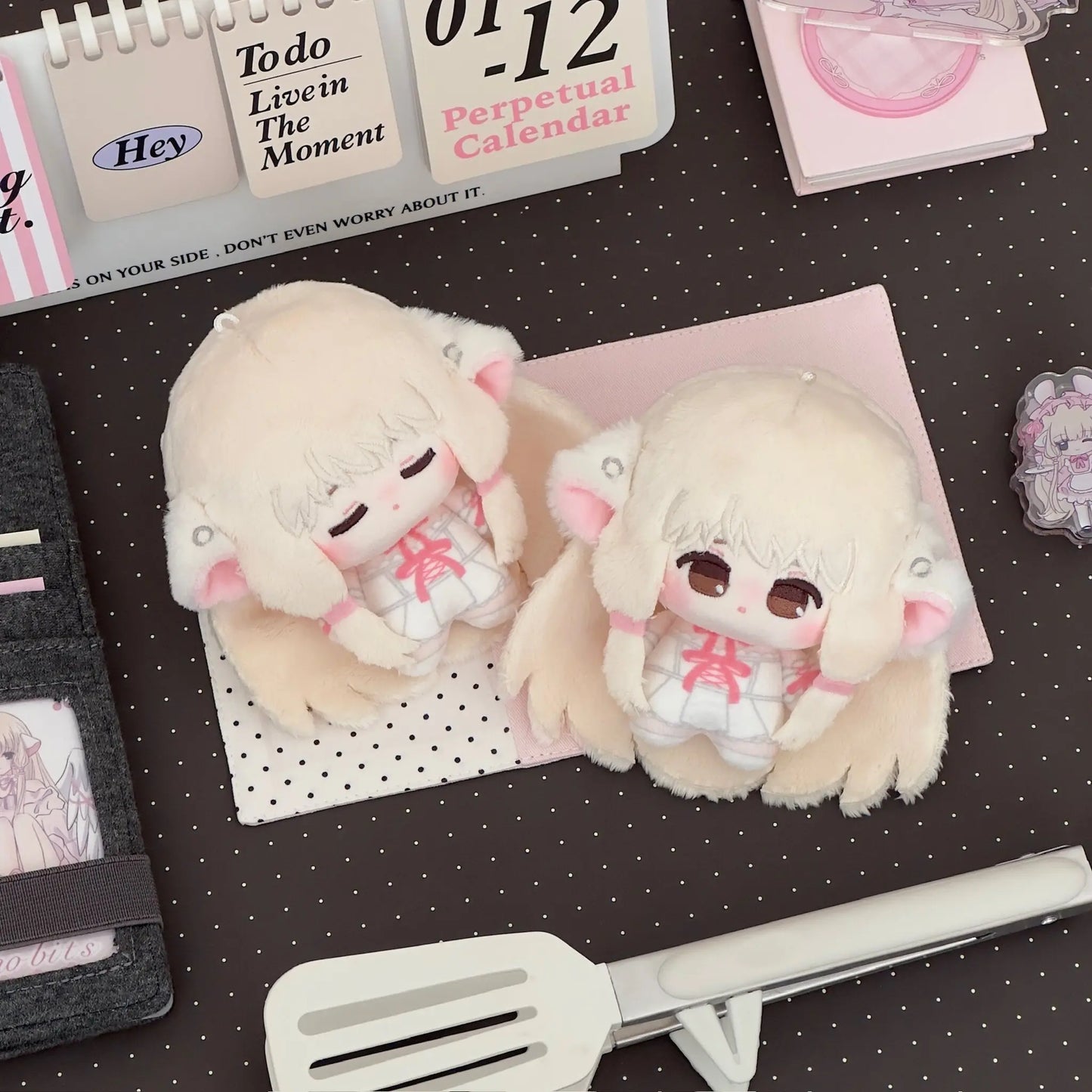 Kawaii plush doll inspired by beloved CLAMP android girl anime series
