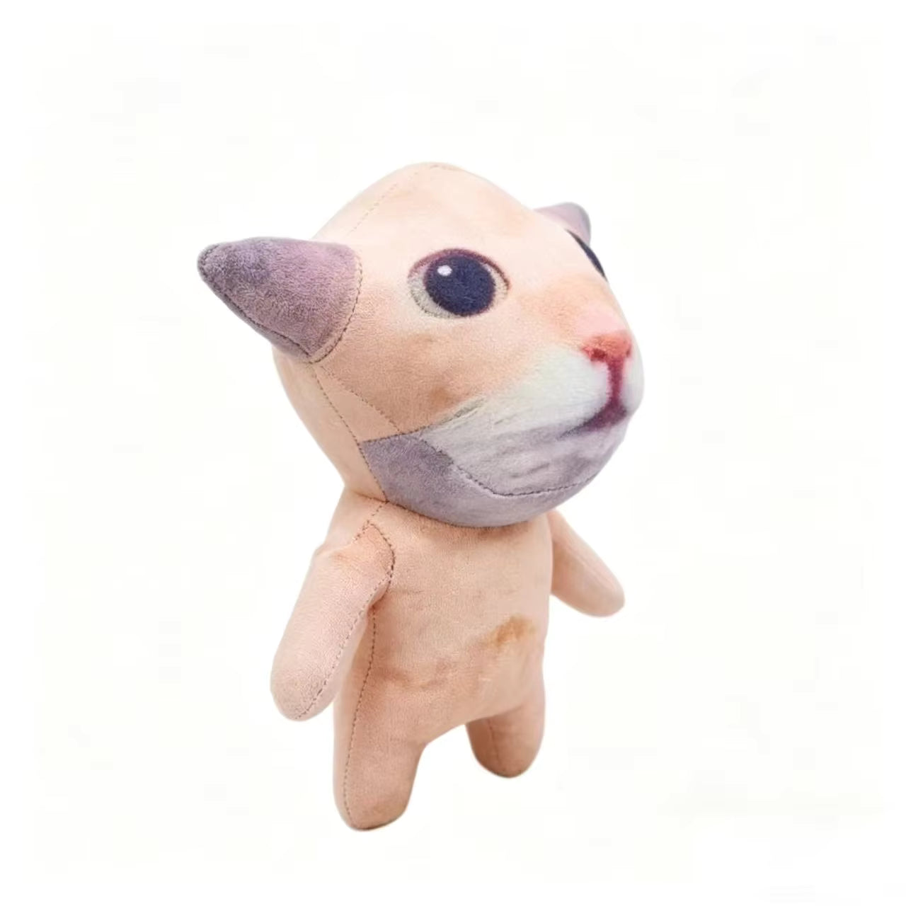 Kawaii scuba cat plush internet meme collectible
