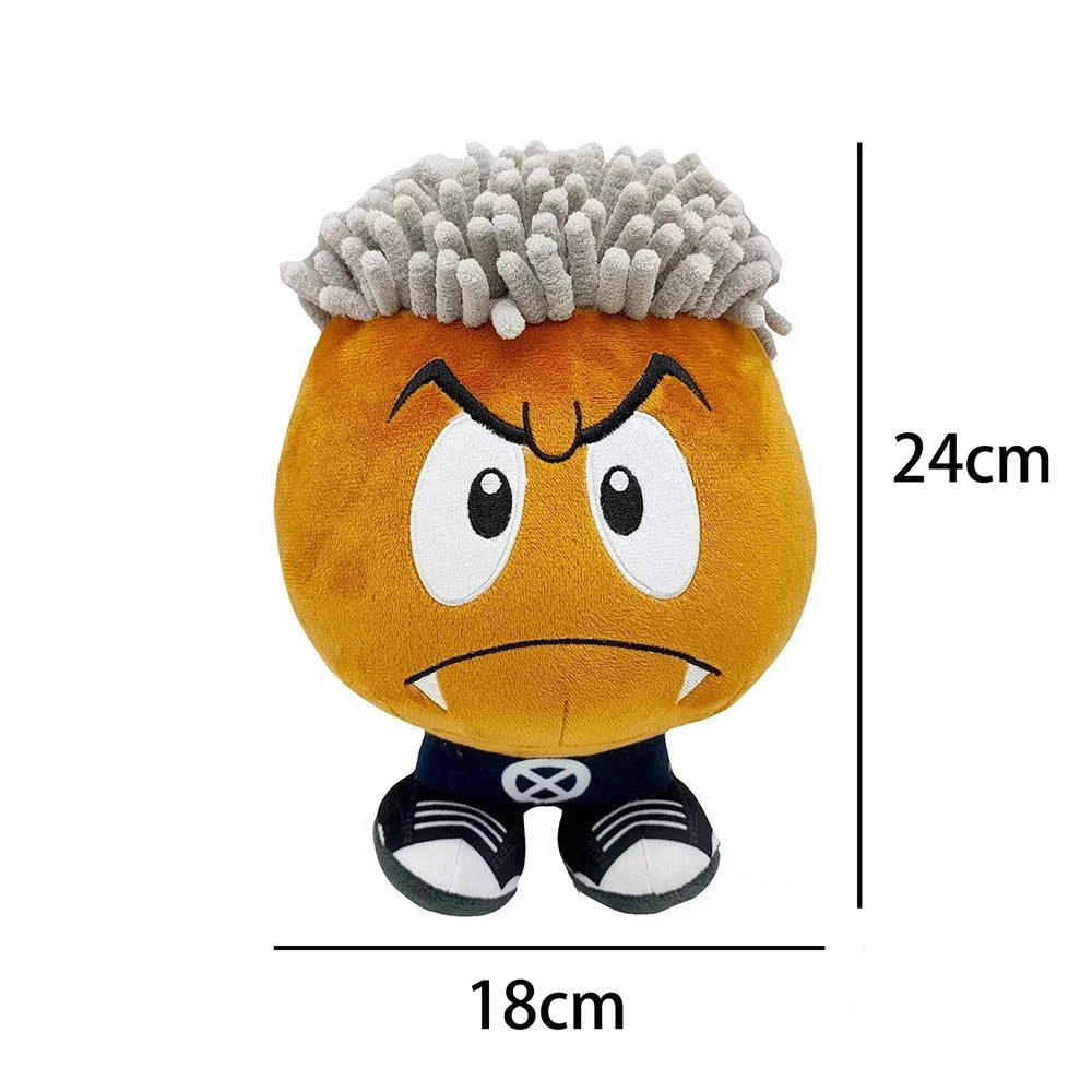 Ken stuffed toy with rapper wig aesthetic