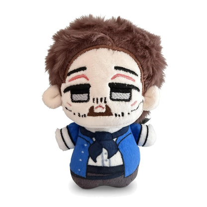 Kieran plush pendant close-up showing soft plush material and loop detail
