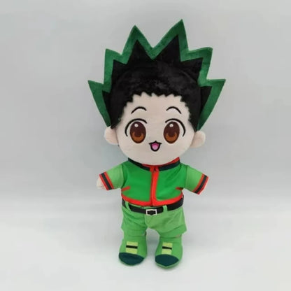 Killua Zoldyck plush removable casual outfit laid flat 23cm
