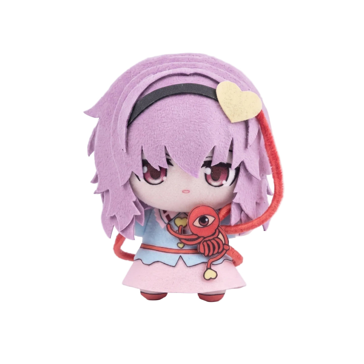 Komeiji Satori plush 10cm front view Touhou Project