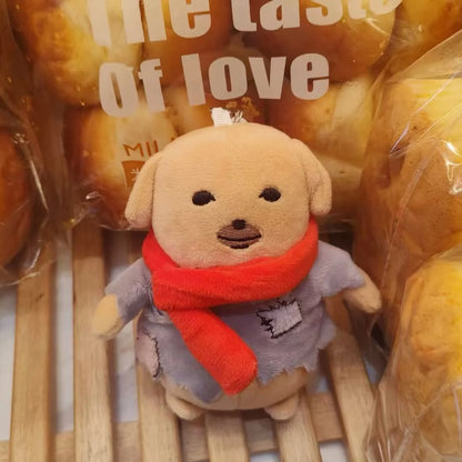 Korean internet culture plush toy Nudaeng yellow dog
