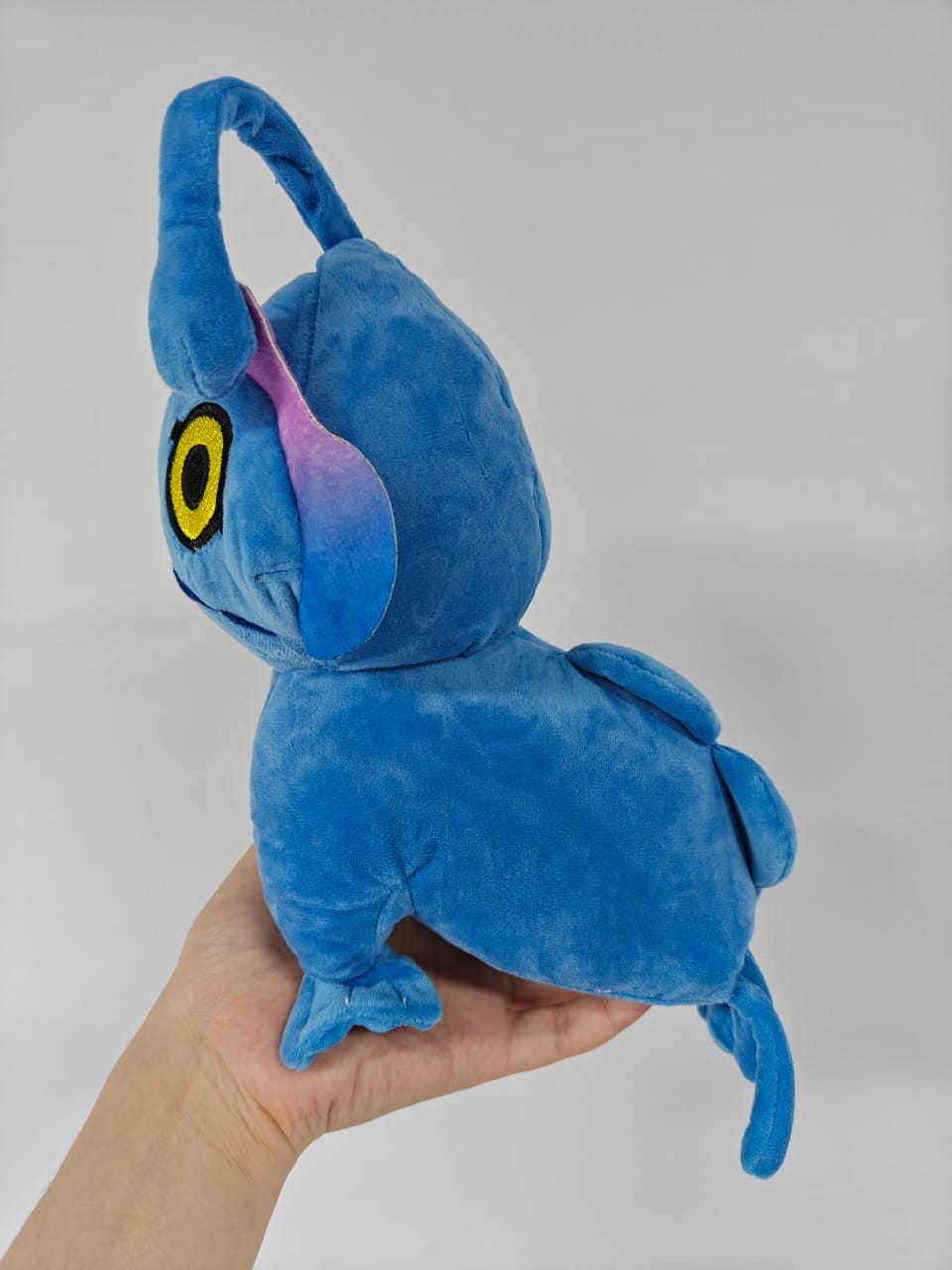 Kraken plush toy with dimensional tentacles spread 18cm, deep sea monster stuffed animal shelf display