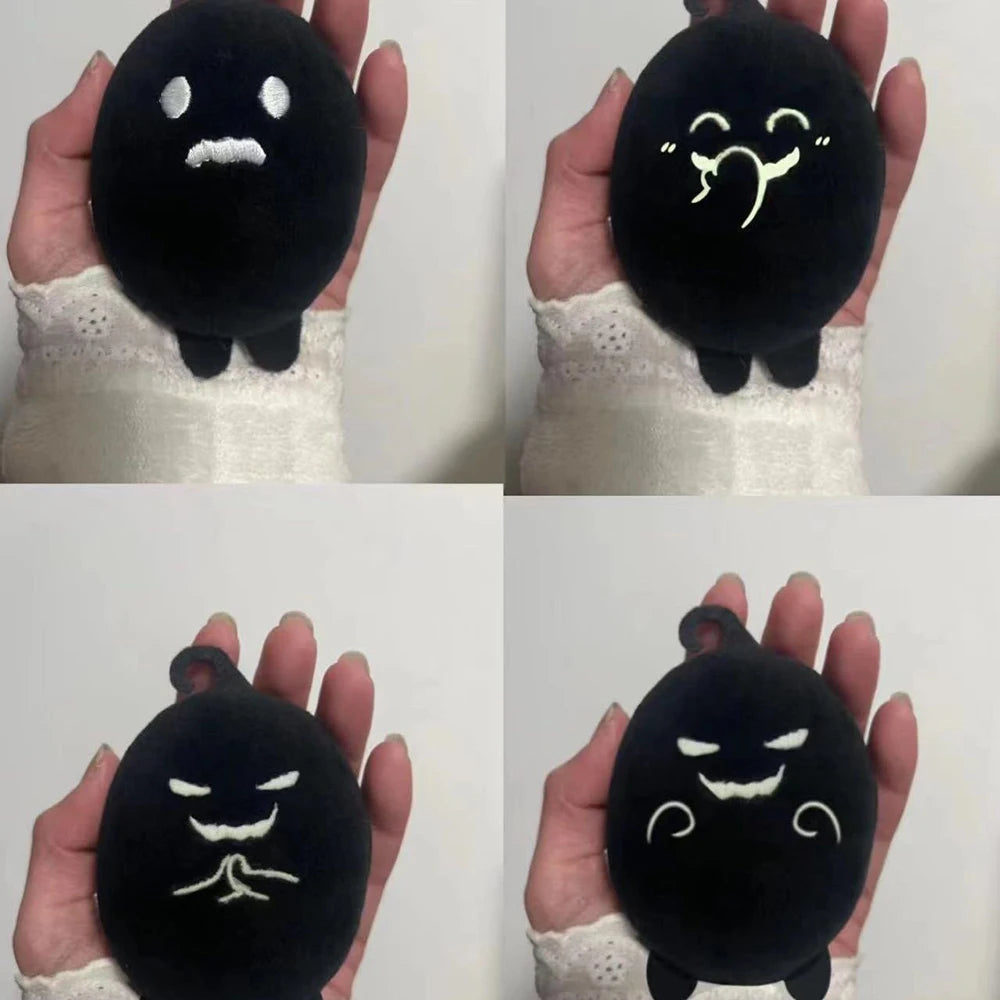 Krobus plush front view, soft collectible figure inspired by popular indie farming game
