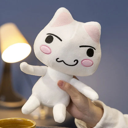 Kuro black cat plush 28cm front view