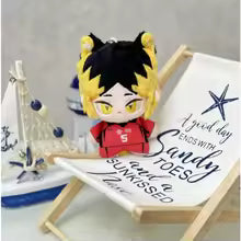 Kuroo Tetsurou Kenma Kozume Nekoma duo fan-inspired anime plush collectibles