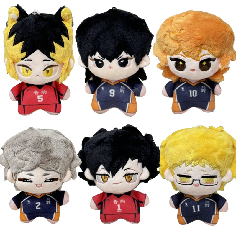 Kuroo plushie fan-made handmade Haikyuu anime plush toy 12cm soft cotton