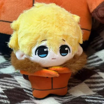 Kyle Broflovski and Kenny McCormick fan-inspired plush toys front view
