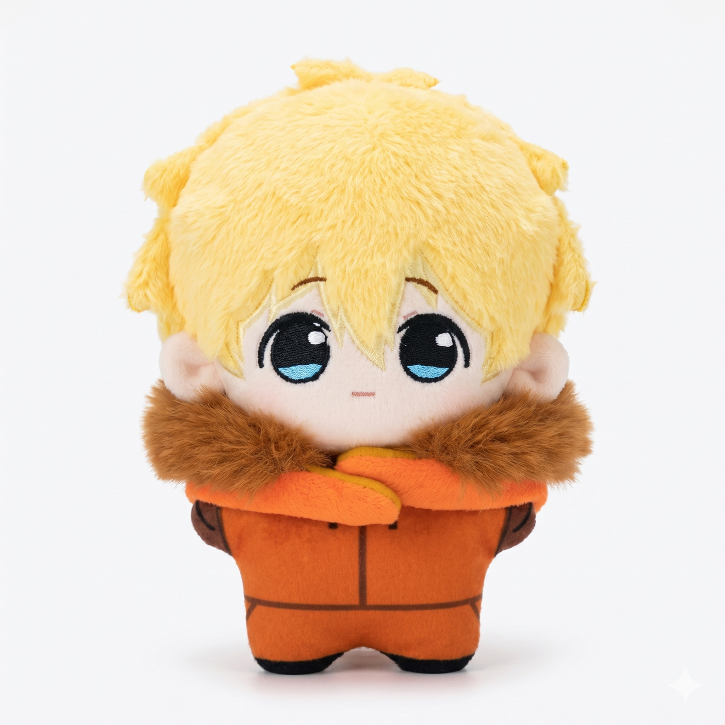 Kyle Broflovski plush close-up detail artisan handmade cotton
