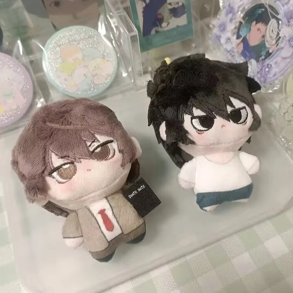 L Lawliet anime plush toy with signature white shirt