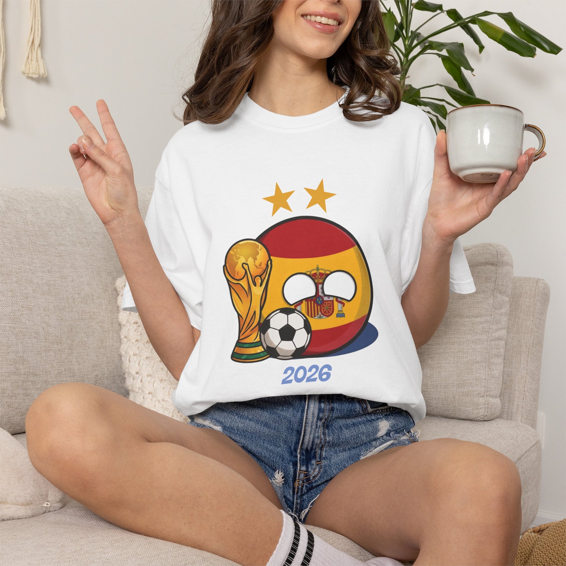 La Roja fan shirt relaxed fit unisex World Cup 2026 winner
