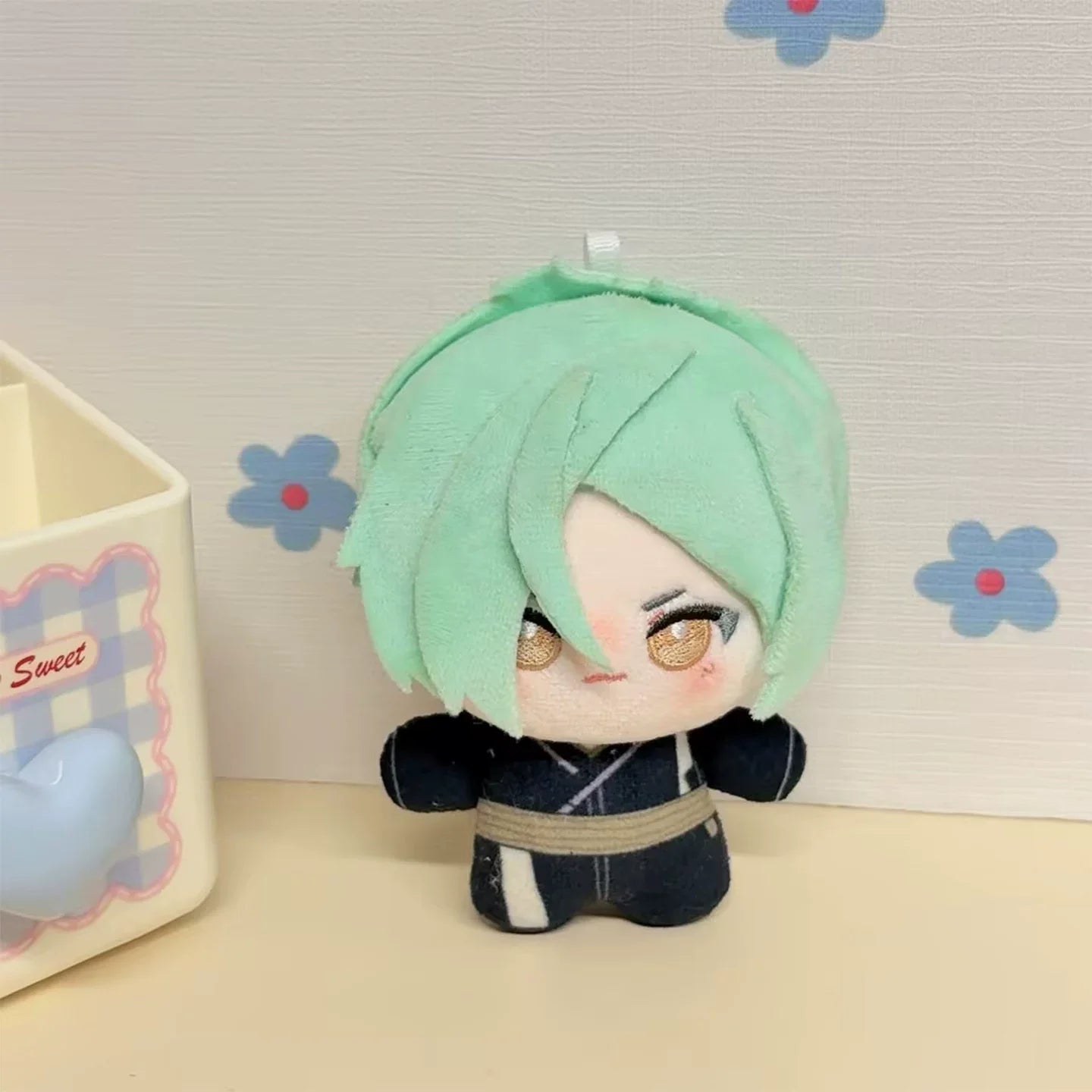 Legendary Japanese sword warrior chibi plushie fan-made collectible