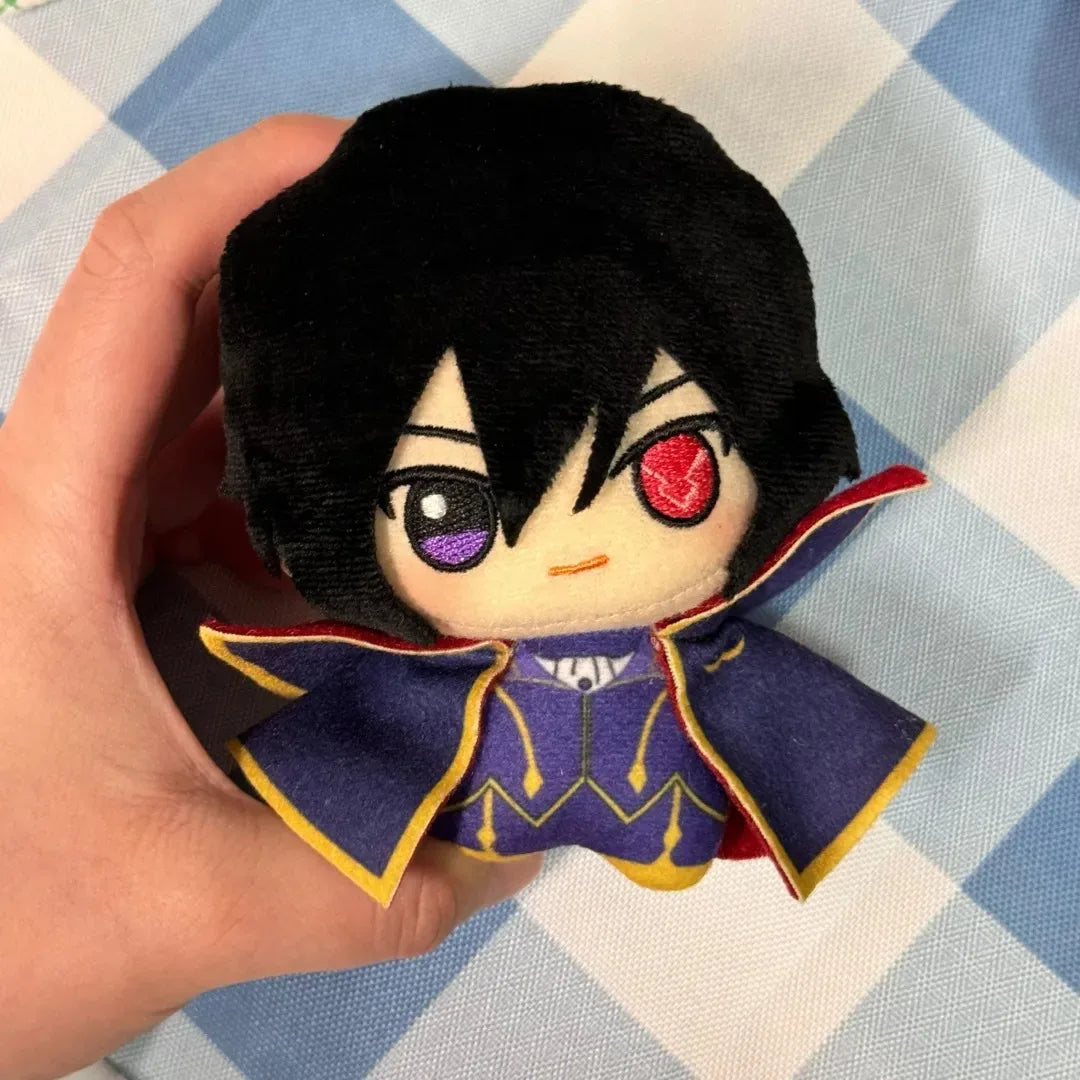 Lelouch plush and CC plush displayed together Code Geass duo
