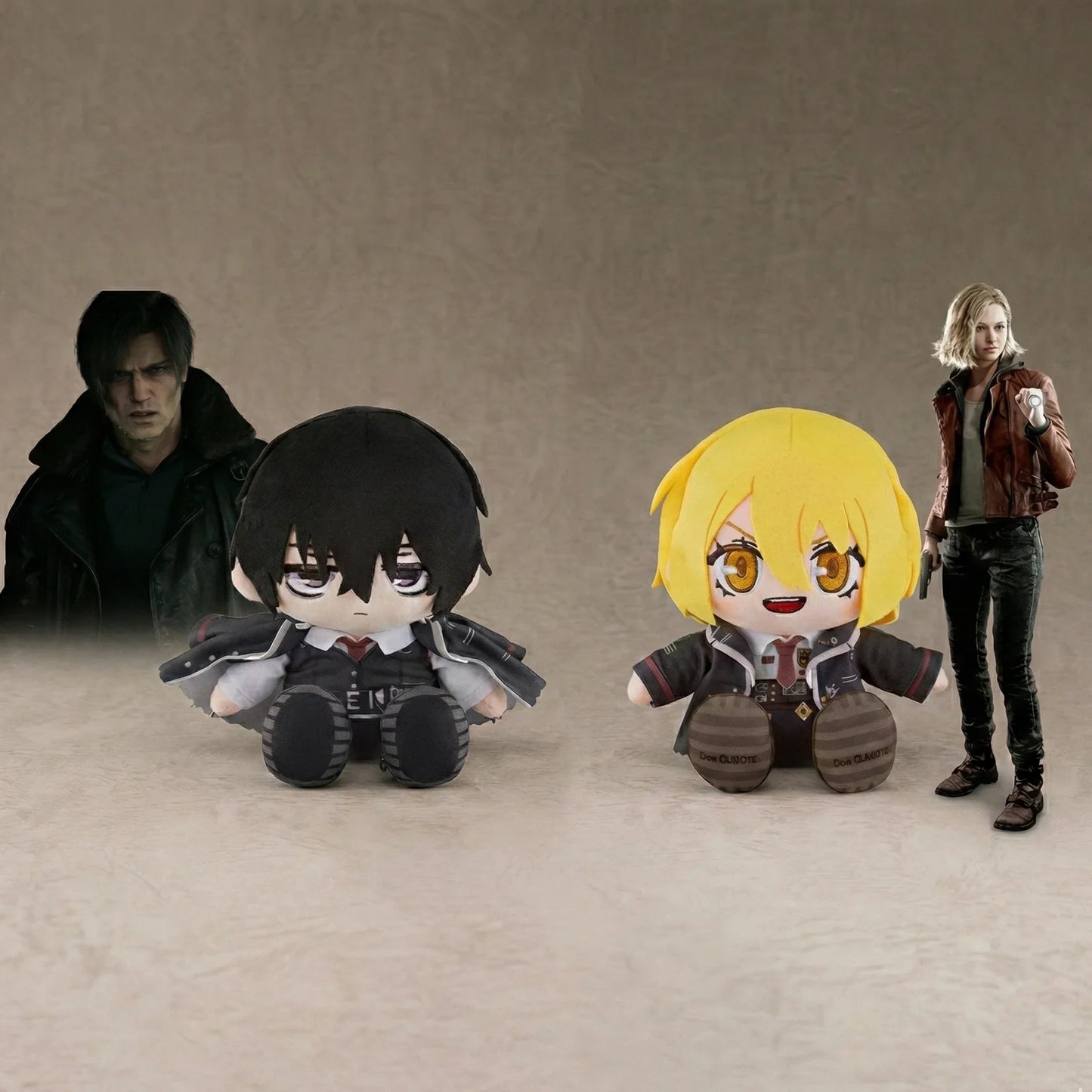 Leon Kennedy stuffed plush Resident Evil 9 Requiem edition