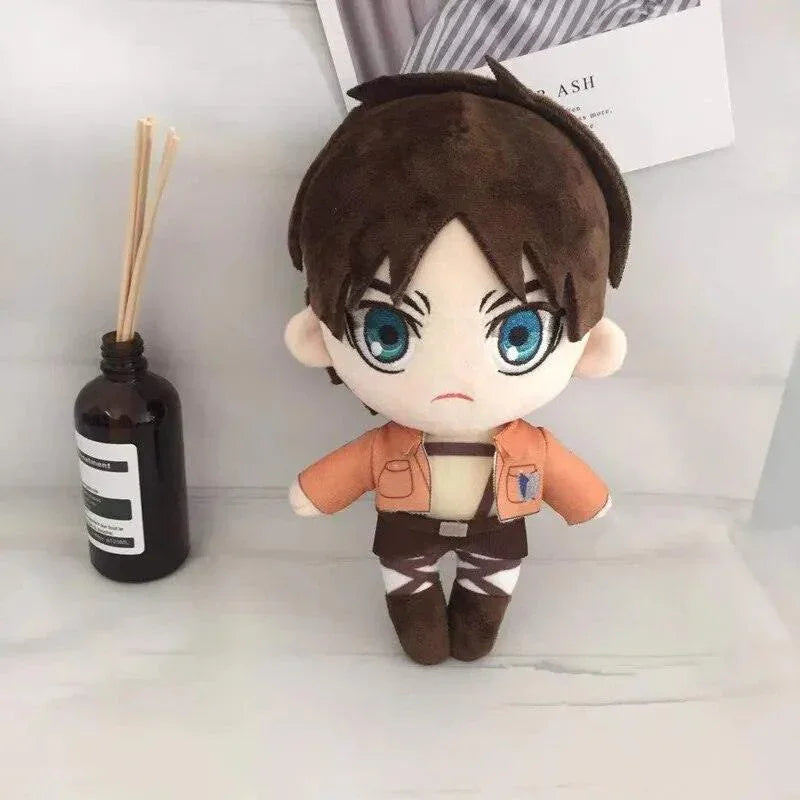 Levi plush with gear close-up showing gear accessory craftsmanship detail
