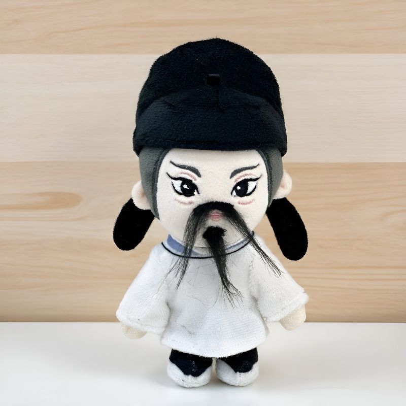 Li Bai plush toy side view plush fabric and PP cotton filling
