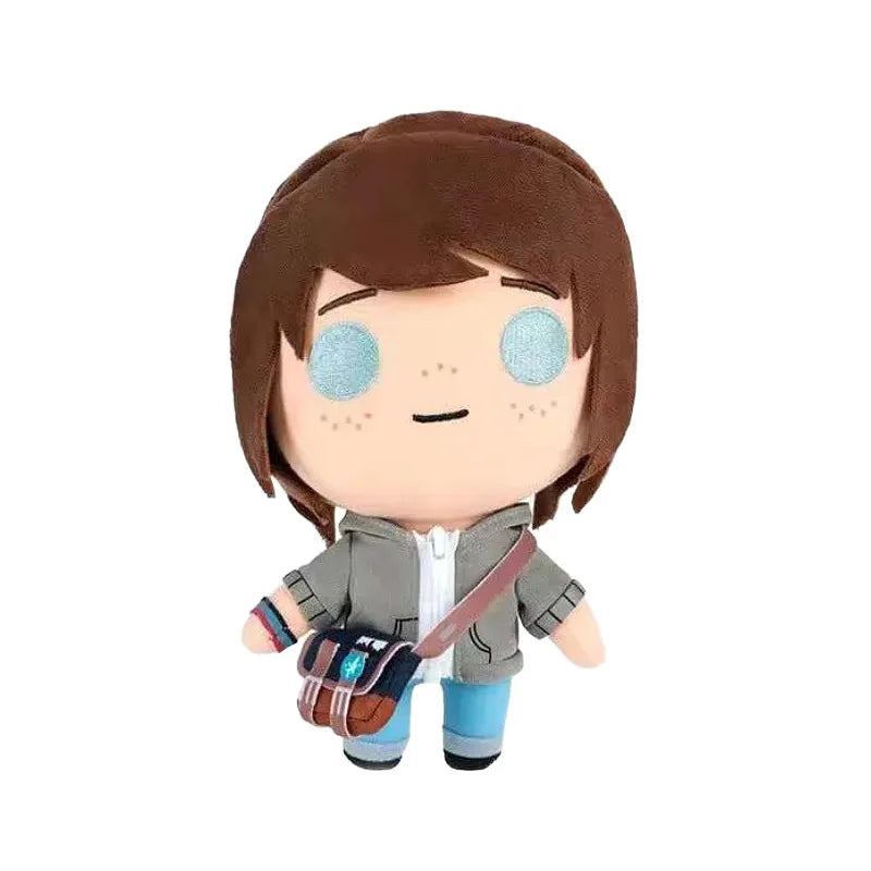 Life is Strange plush four-character collector set displayed on shelf
