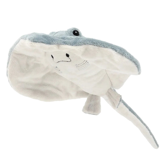 Lifelike manta ray plush toy 30cm soft ocean stuffed animal
