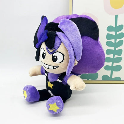 Lily Lovebraids toy held by a fan to show 25cm to 30cm scale.
