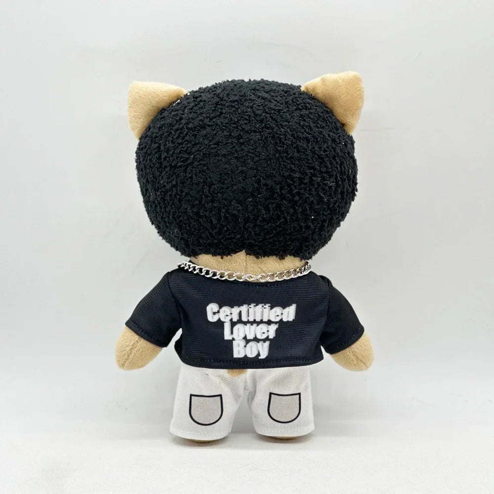 Baldacci Rapper Doll Hip Hop Rapper Cartoon Cat Plush Doll 24cm – Aprasi