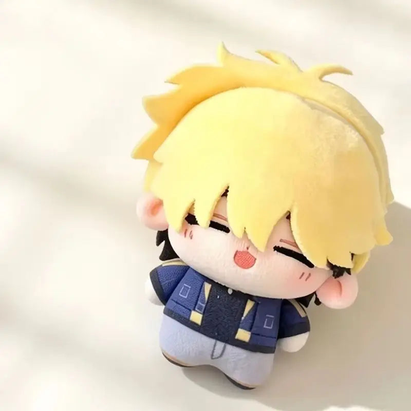 Link Click anime couple plush Xia Fei and Vein side by side