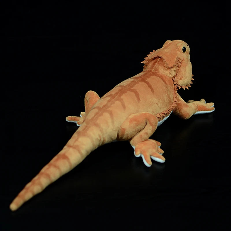 Lizard toy bearded dragon shown alongside terrarium decor accessories