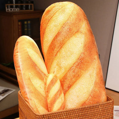 Loaf of bread in a basket with a warm glow