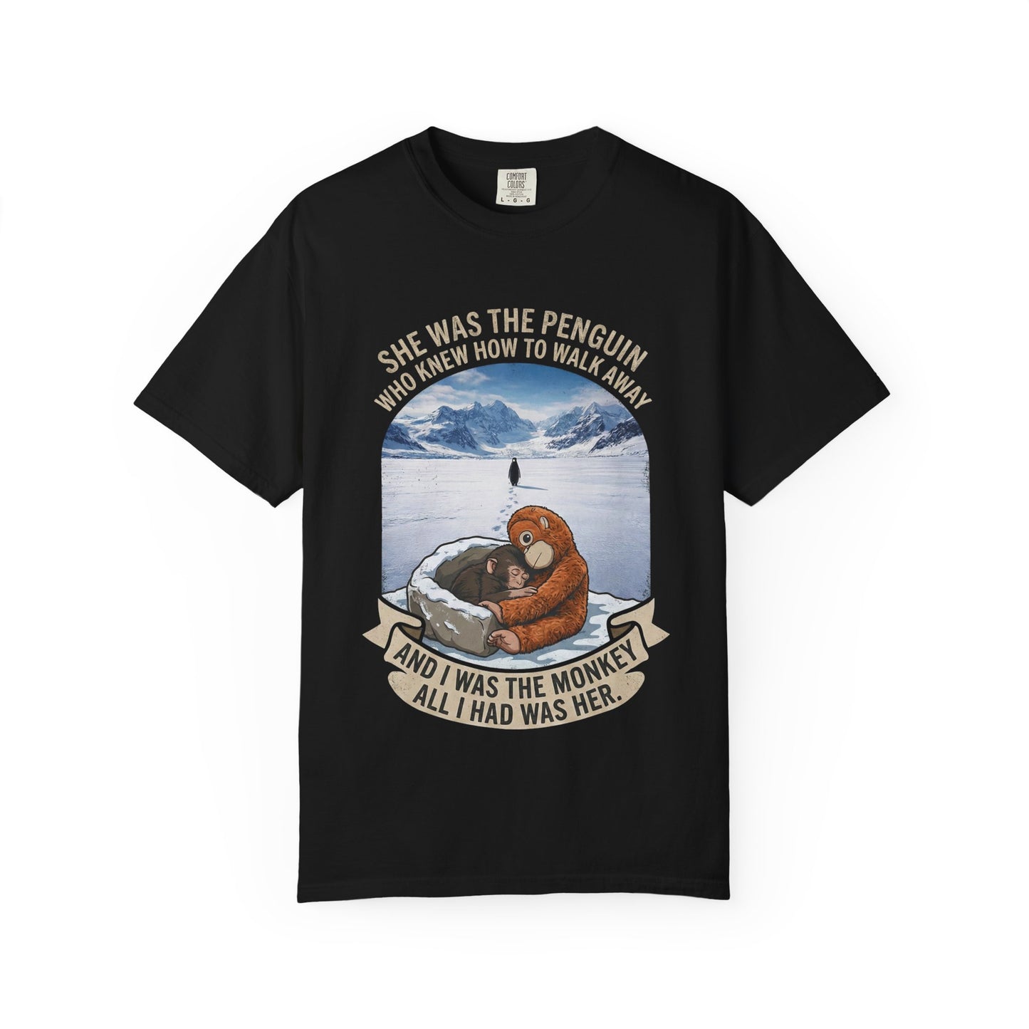 Lonely Adélie Penguin marching inland vintage shirt
